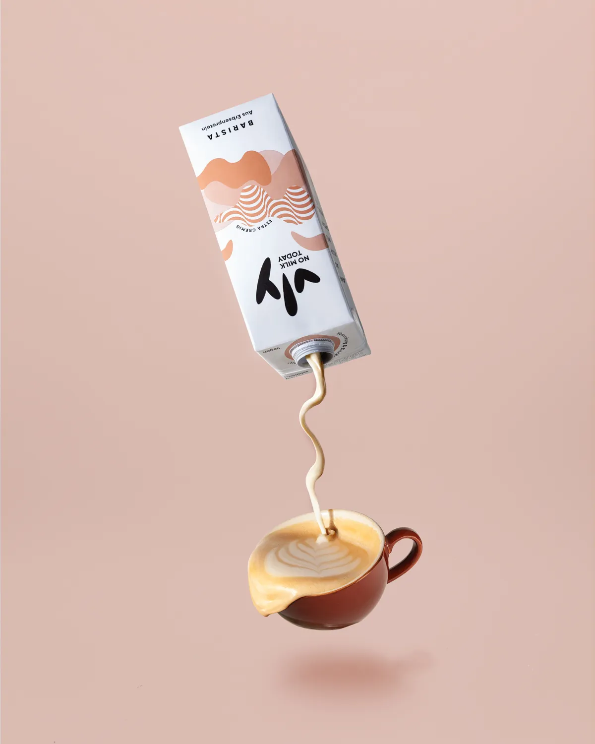 Coffee product shot for advertising