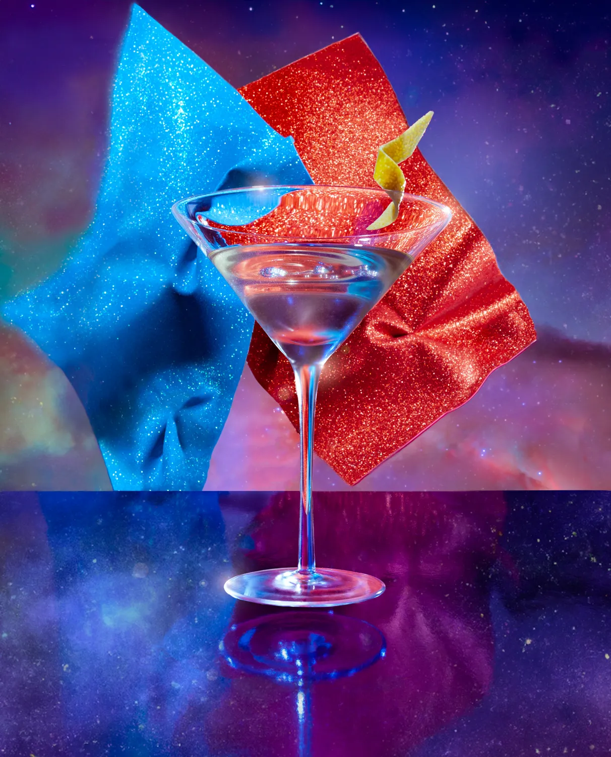 Martini built with AI enhancement