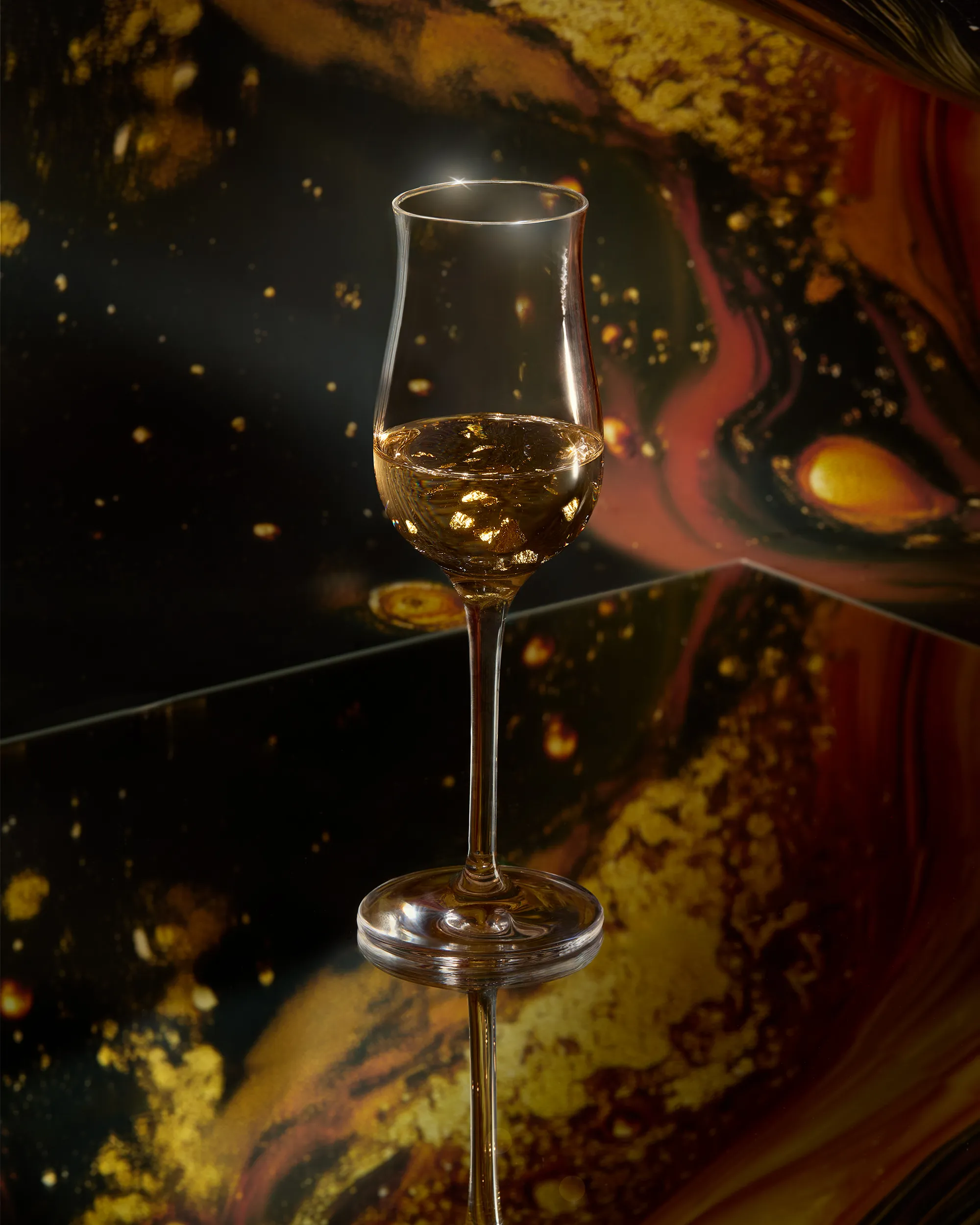Spirits bottle, AI enhanced